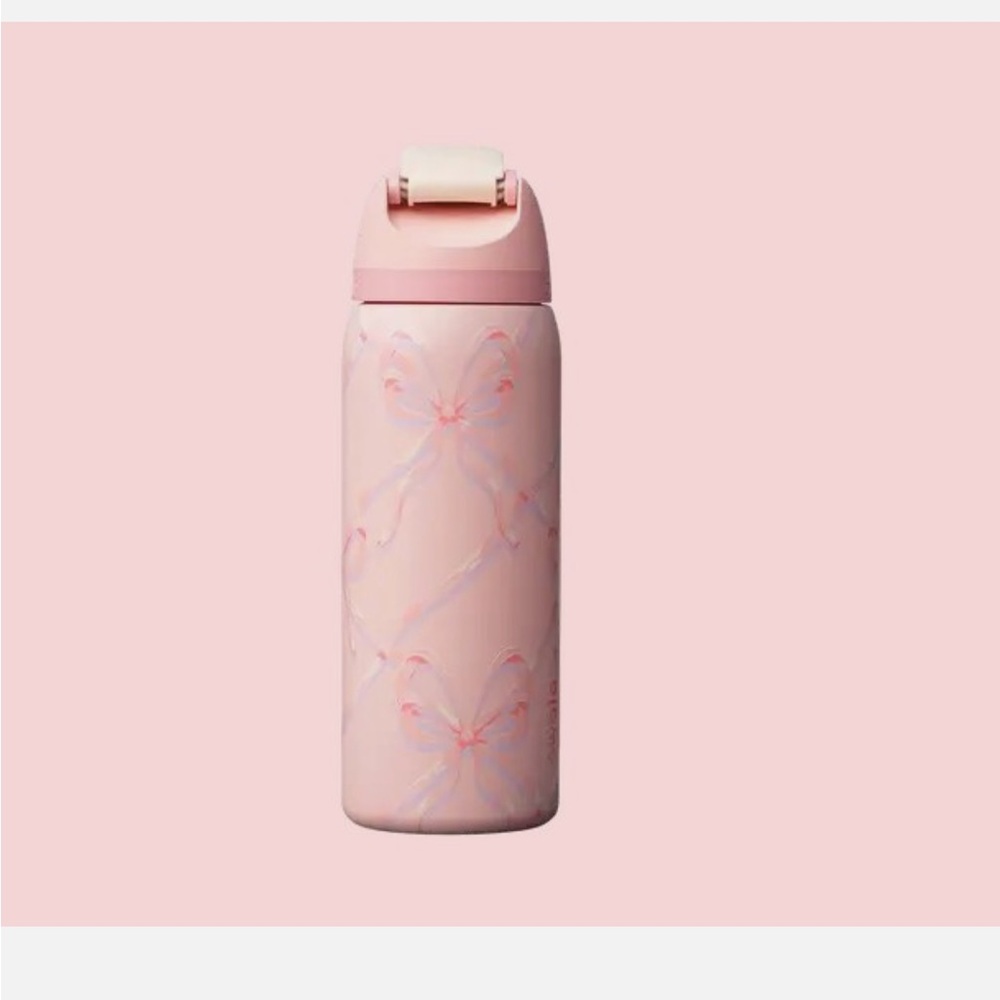 Owala FreeSip Stainless Steel Water Bottle in the "Sugar Plum Fairy"